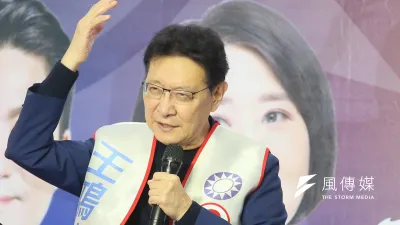 趙少康是國民黨內主張疑美論的代表性人物。(資料照,柯承惠攝)