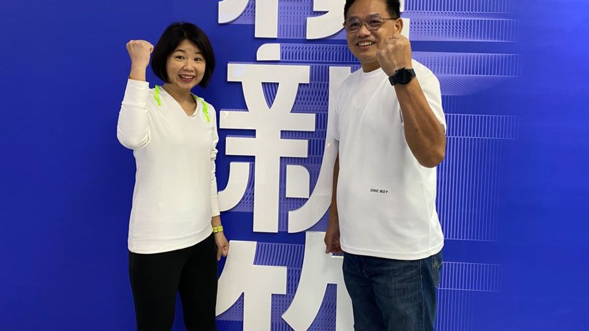 國民黨婦女部主任林麗蟬與新竹市長候選人林耕仁進行直播。(圖/林耕仁競選辦公室提供) 國民黨婦女部主任林麗蟬與新竹市長候選人林耕仁進行直播。(圖/林耕仁競選辦公室提供)