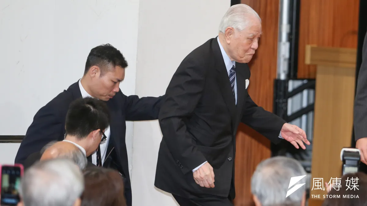 前總統李登輝之前小中風,在醫院11天後,狀況穩定,今日回家休養。(資料照片,陳明仁攝)