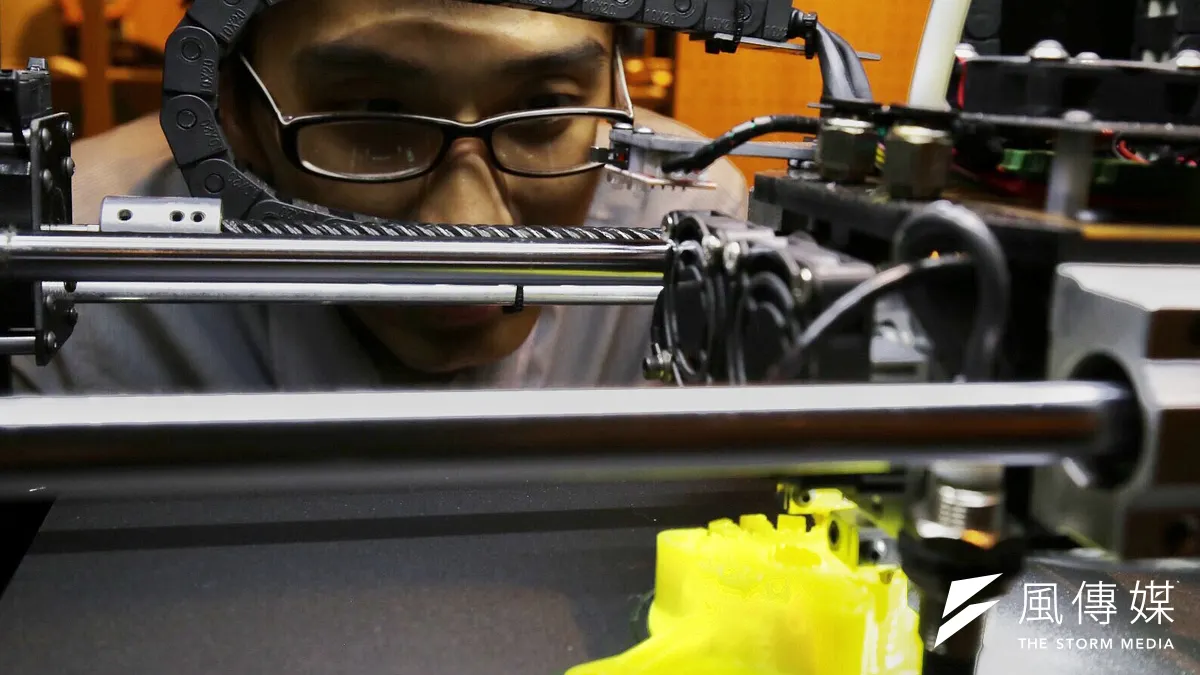 MOSA國際創新創業活動,圖為3D列印出步計馬達(資料照/林韶安攝) MOSA國際創新創業活動,圖為3D列印出步計馬達(資料照/林韶安攝)