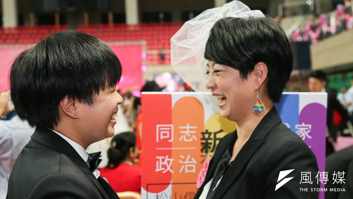 明年元旦開始,台北、高雄兩市政府將合作辦理同性伴侶註記。(資料照,陳明仁攝)