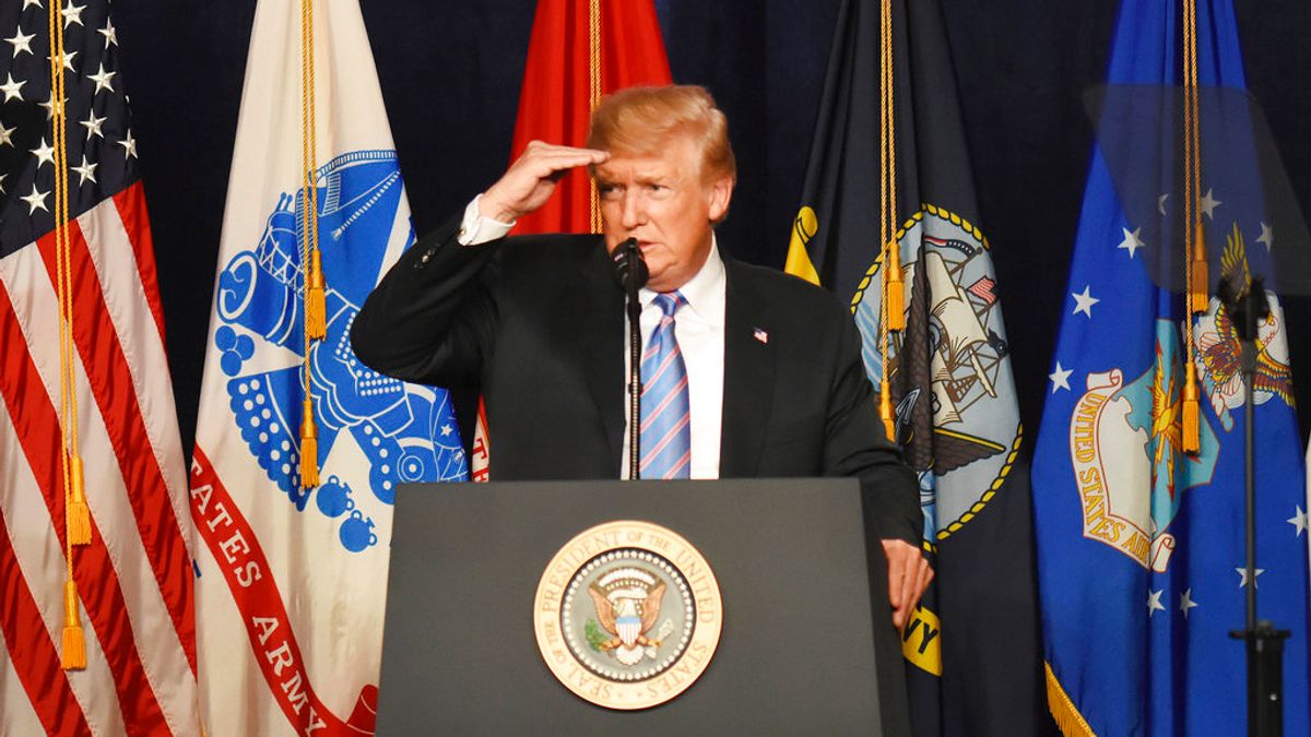 美國總統川普。(AP) 美國總統川普。(AP)