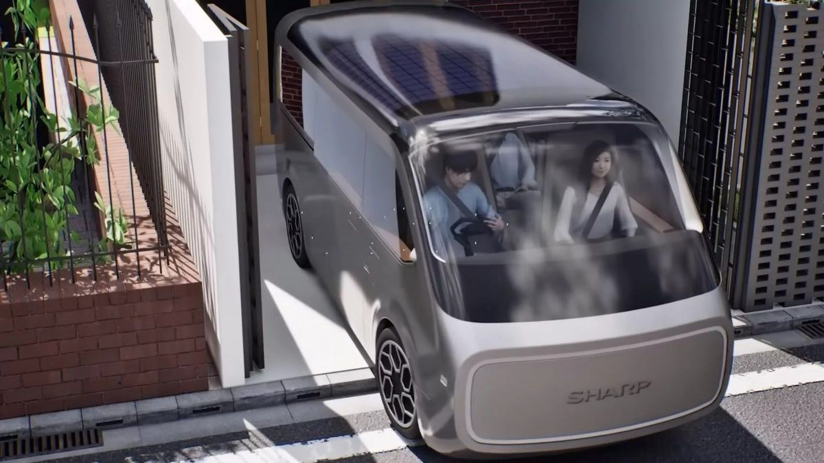 鴻海電動車平台擴大 攜手夏普推出全新純電廂型車 鴻海電動車平台擴大 攜手夏普推出全新純電廂型車