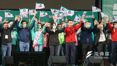 台中第2選區立委補選與台北市中正萬華立委罷免案結果出爐,總統蔡英文(見圖)謝謝所有出來投票的民眾,為台灣的民主盡一份心力。圖為民進黨台中第2選區立委補選選前之夜活動。(資料照,顏麟宇攝)