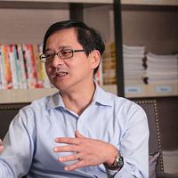 在影音內容當道之際,中租迪和策略長廖英智依然高度推崇閱讀帶來的價值。(顏麟宇攝) 在影音內容當道之際,中租迪和策略長廖英智依然高度推崇閱讀帶來的價值。(顏麟宇攝)