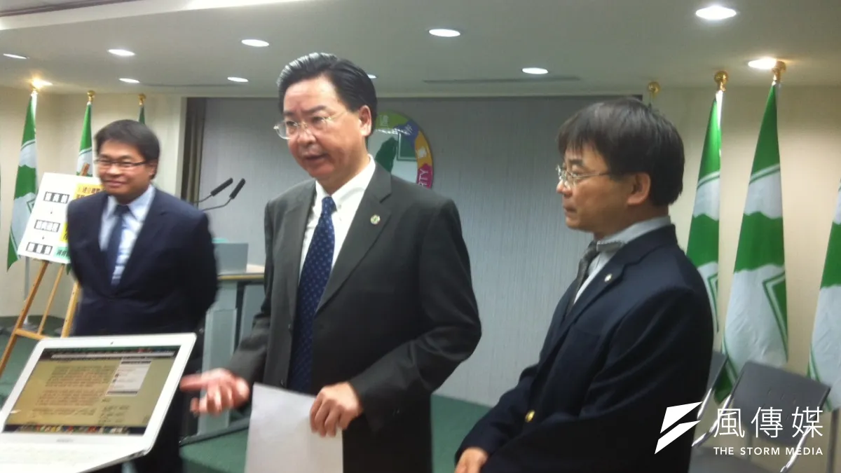 民進黨發言人黃帝穎11日表示,馬英九總統先前沒有珍惜、負責任地使用他的提名權,導致名單引發社會反對並遭國會否決。(顏振凱攝)
