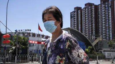 2020年6月中旬,中國首都北京新冠肺炎疫情再起(AP)