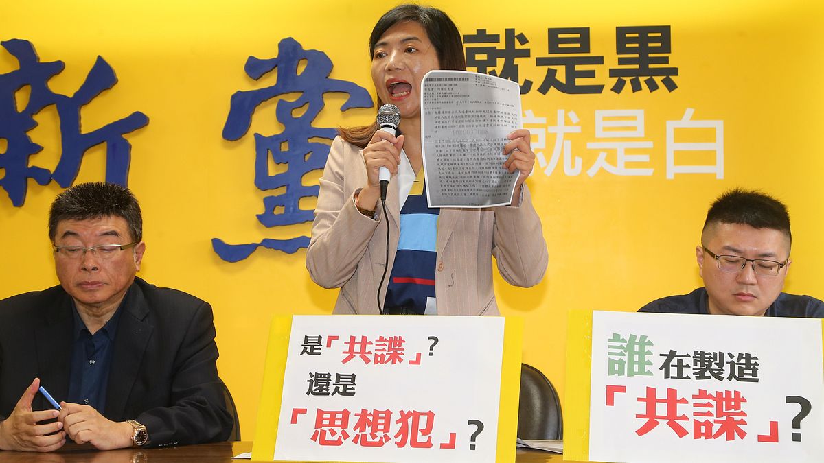 中華愛國同心會會長周慶峻感染新冠肺炎過世,享壽77歲,新黨發言人陳麗玲(見圖)痛批,「只能說政府殺人」。(資料照,顏麟宇攝) 中華愛國同心會會長周慶峻感染新冠肺炎過世,享壽77歲,新黨發言人陳麗玲(見圖)痛批,「只能說政府殺人」。(資料照,顏麟宇攝)