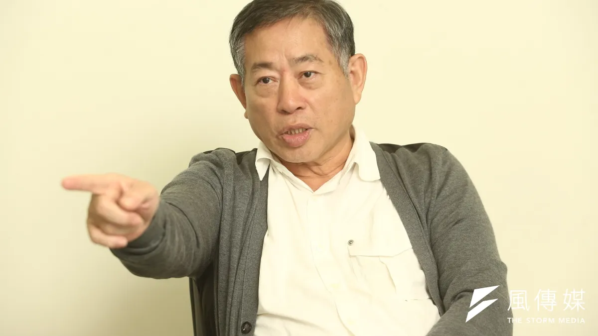 智冠董事長王俊博。(黃耀徵攝)