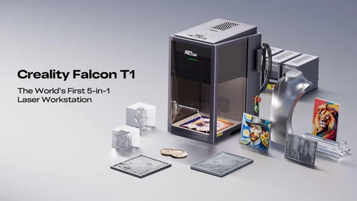 Creality Falcon T1 5-in-1 Laser Engraver Now Available -- Top Creators Put It to the Test