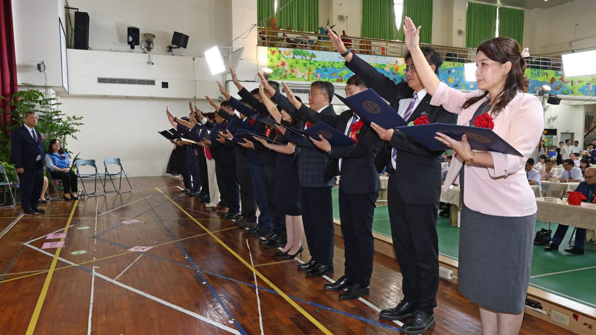 投縣32位校長交接典禮 攜手打造優質教育環境