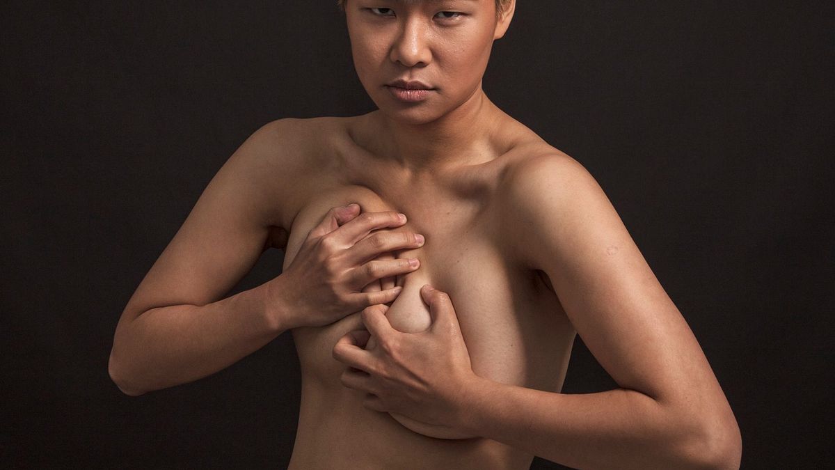 藝術家溫馨在《光·合作用-當代亞洲同志議題展》展出的作品。 (圖 / 驕陽基金會臉書頁面) 藝術家溫馨在《光·合作用-當代亞洲同志議題展》展出的作品。 (圖 / 驕陽基金會臉書頁面)