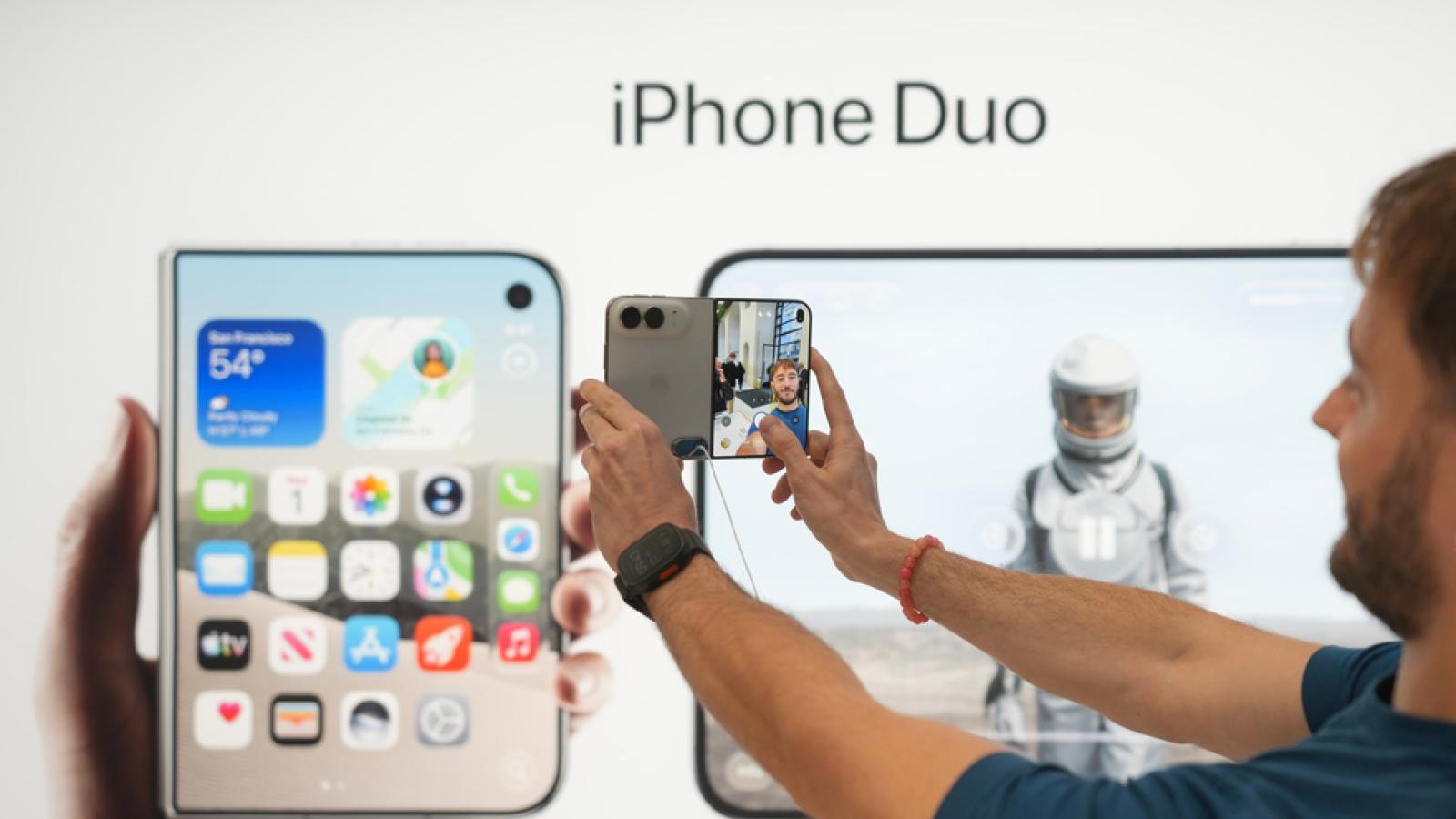 外媒iPhone Duo實測開箱!11大優缺點一次看,蘋果首款折疊機該不該入坑?