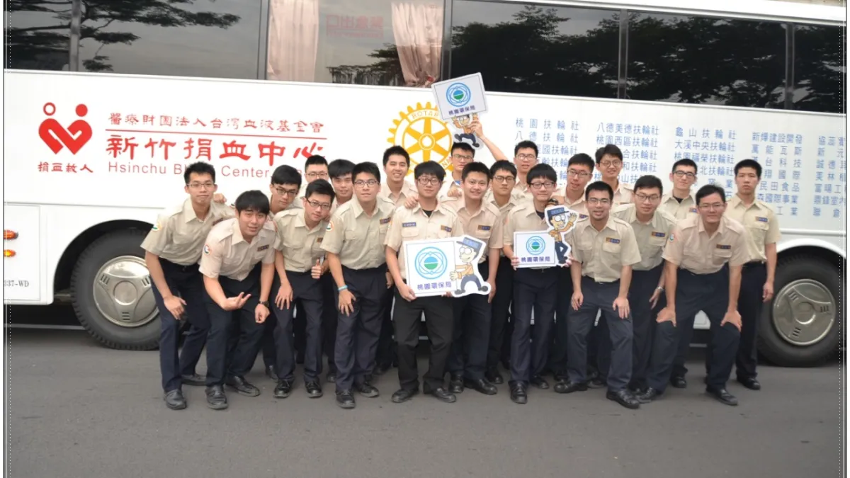 血庫存量告急剩6天 桃市環局役男響應捐血活動
