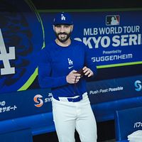 ドジャースの新守護神タナー・スコットは、大型契約で加入した今季57試合登板も救援失敗が相次ぎ、古巣から「裏切者」と呼ばれ「どうでもいいや」と語る波乱の一年となった。(写真/張瑜庭撮影) ドジャースの新守護神タナー・スコットは、大型契約で加入した今季57試合登板も救援失敗が相次ぎ、古巣から「裏切者」と呼ばれ「どうでもいいや」と語る波乱の一年となった。(写真/張瑜庭撮影)