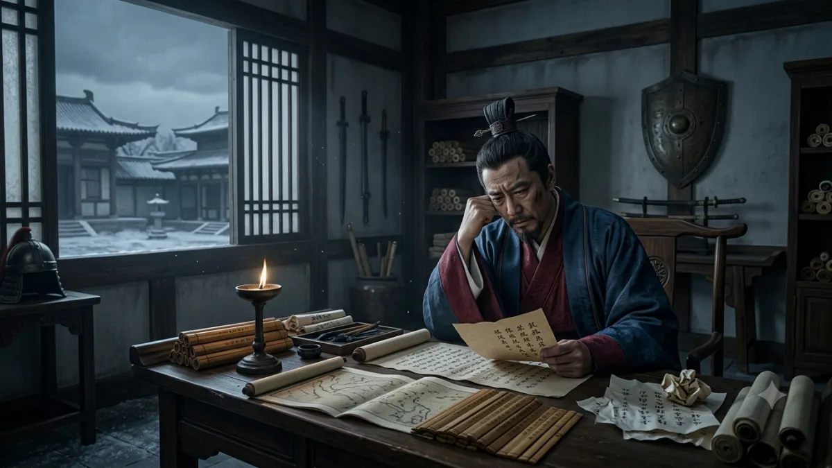 陸遜是三國時代吳國著名的軍事家、政治家,負責統領吳國軍事和政治多年,並同時掌管民事,輔佐太子等。(示意圖/AI生成)