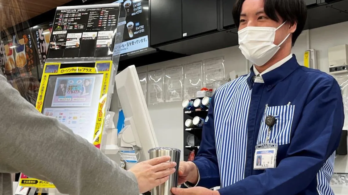 日本知名便利商店Lawson啟動海外遠端「虛擬分身」員工。(翻攝自Lawson粉專)