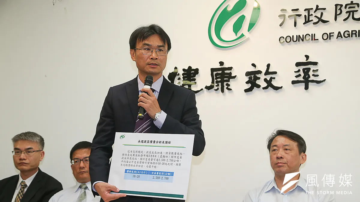 對於外界對北農總經理吳音寧去留爭議不休,農委會副主委陳吉仲說,他推薦的,外界可以公評,他當然會負責。(資料照,陳明仁攝)