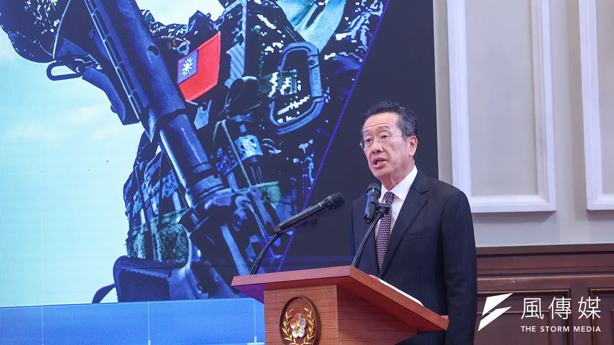 國防部長顧立雄要打造國防產業非紅供應鏈,却讓室內裝修公司買炸藥。(顏麟宇攝) 國防部長顧立雄要打造國防產業非紅供應鏈,却讓室內裝修公司買炸藥。(顏麟宇攝)