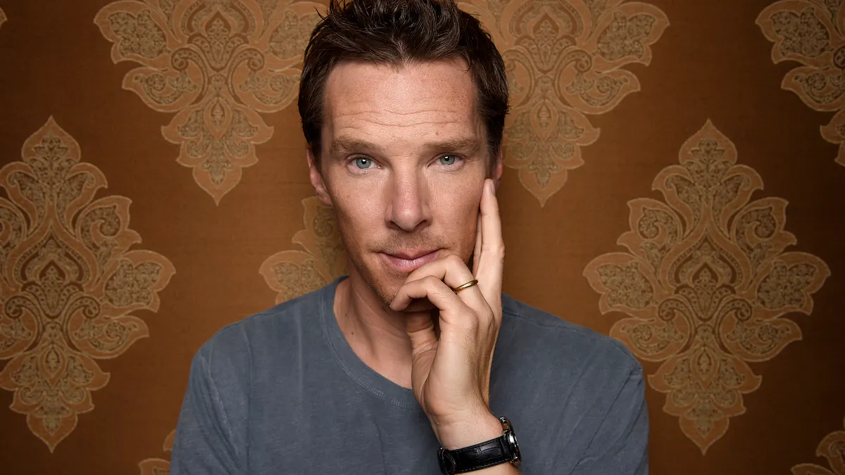 英國名演員班奈狄克康柏拜區(Benedict Cumberbatch)(AP)