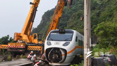 台鐵太魯閣號列車2日上午發生嚴重事故,造成50人死亡、202人輕重傷的悲劇。(資料照,顏麟宇攝)
