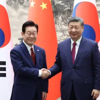 韓国、李在明大統領が2026年1月に中国を訪問し、中国の習近平国家主席と会談した。(写真/AP通信提供) 韓国、李在明大統領が2026年1月に中国を訪問し、中国の習近平国家主席と会談した。(写真/AP通信提供)