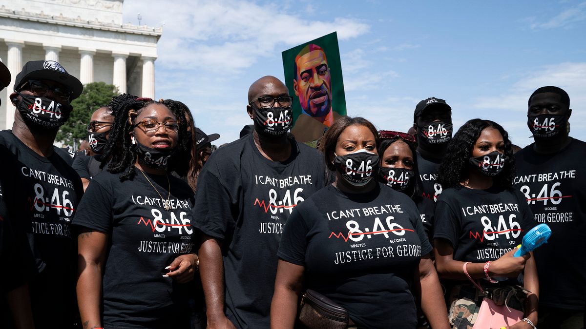 2020年8月,華盛頓大遊行(AP) 2020年8月,華盛頓大遊行(AP)