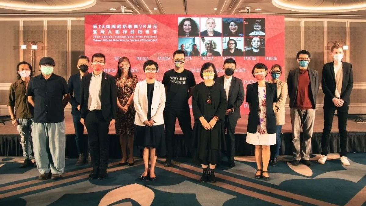 臺灣 VR 國家隊七部作品入選入圍威尼斯影展 創下最佳成績 (圖/文策院提供)