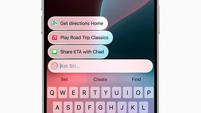 蘋果計畫於今年稍晚把 Siri 升級為「系統級 AI 聊天機器人」,不只會聊天,還能直接操作系統、理解畫面內容。(圖/取自Apple官網)