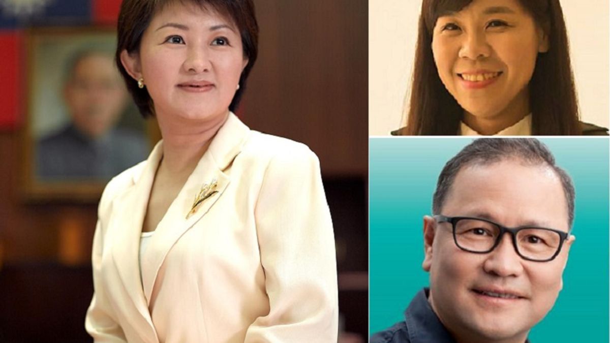 台中市五選區三位參選人盧秀燕(左,國民黨),柯劭臻(右上,時代力量)、劉國隆(右下,台聯)。(皆取自臉書) 台中市五選區三位參選人盧秀燕(左,國民黨),柯劭臻(右上,時代力量)、劉國隆(右下,台聯)。(皆取自臉書)