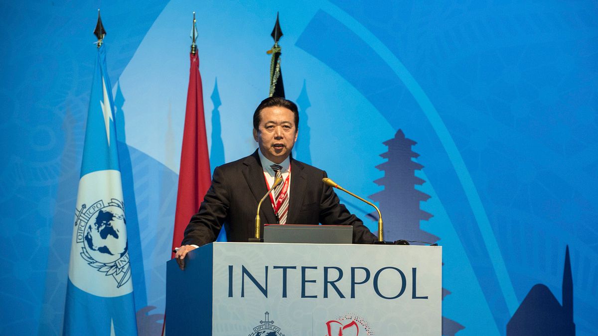 國際刑警組織(Interpol)10日在印尼峇里島(Bali)召開第85屆全體大會,選出中國公安部副部長孟宏偉為新任主席。(AP) 國際刑警組織(Interpol)10日在印尼峇里島(Bali)召開第85屆全體大會,選出中國公安部副部長孟宏偉為新任主席。(AP)