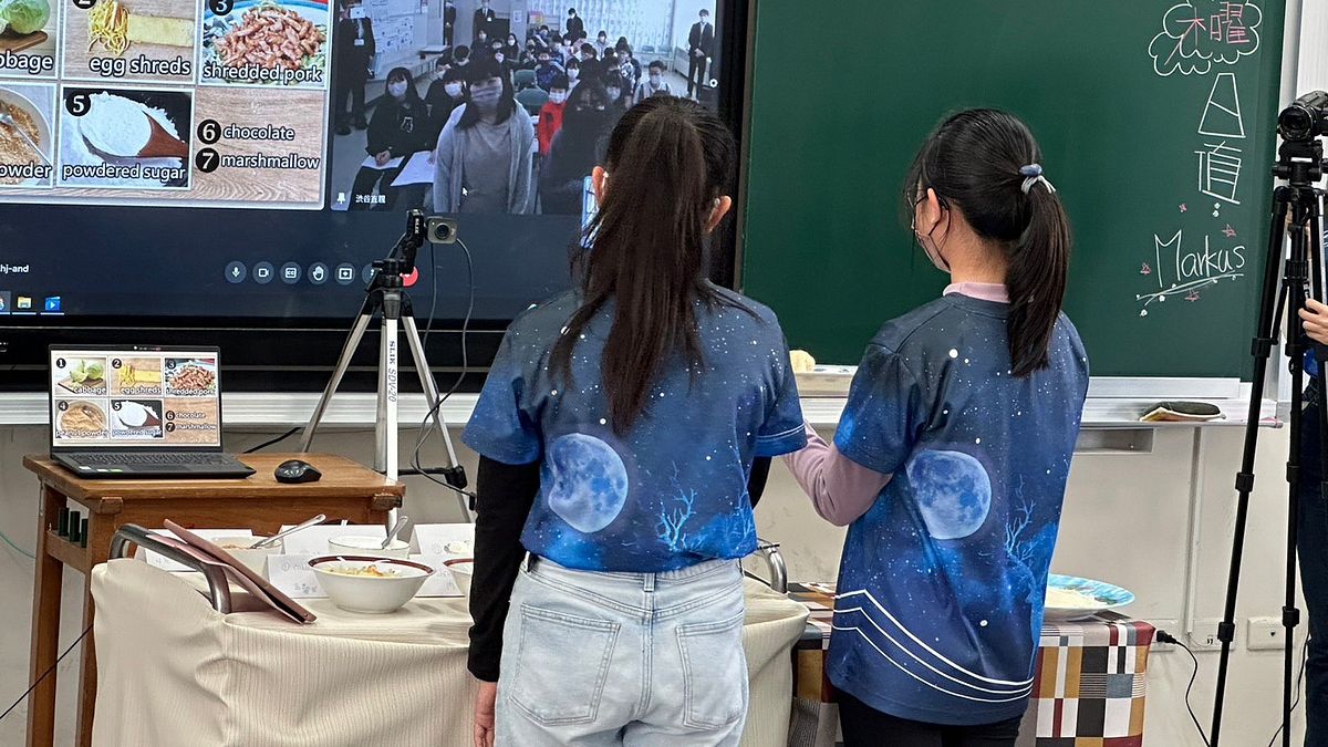 台中市府教育局日前在清水國小舉辦雙語教學與國際交流課程共備工作坊。(圖/台中市政府提供) 台中市府教育局日前在清水國小舉辦雙語教學與國際交流課程共備工作坊。(圖/台中市政府提供)