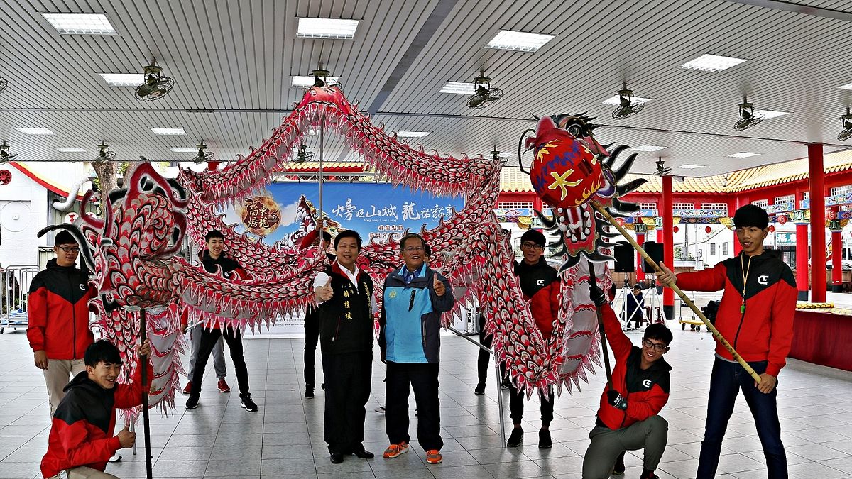 傳承客家元宵民俗 聯大土木舞龍隊成軍 傳承客家元宵民俗 聯大土木舞龍隊成軍