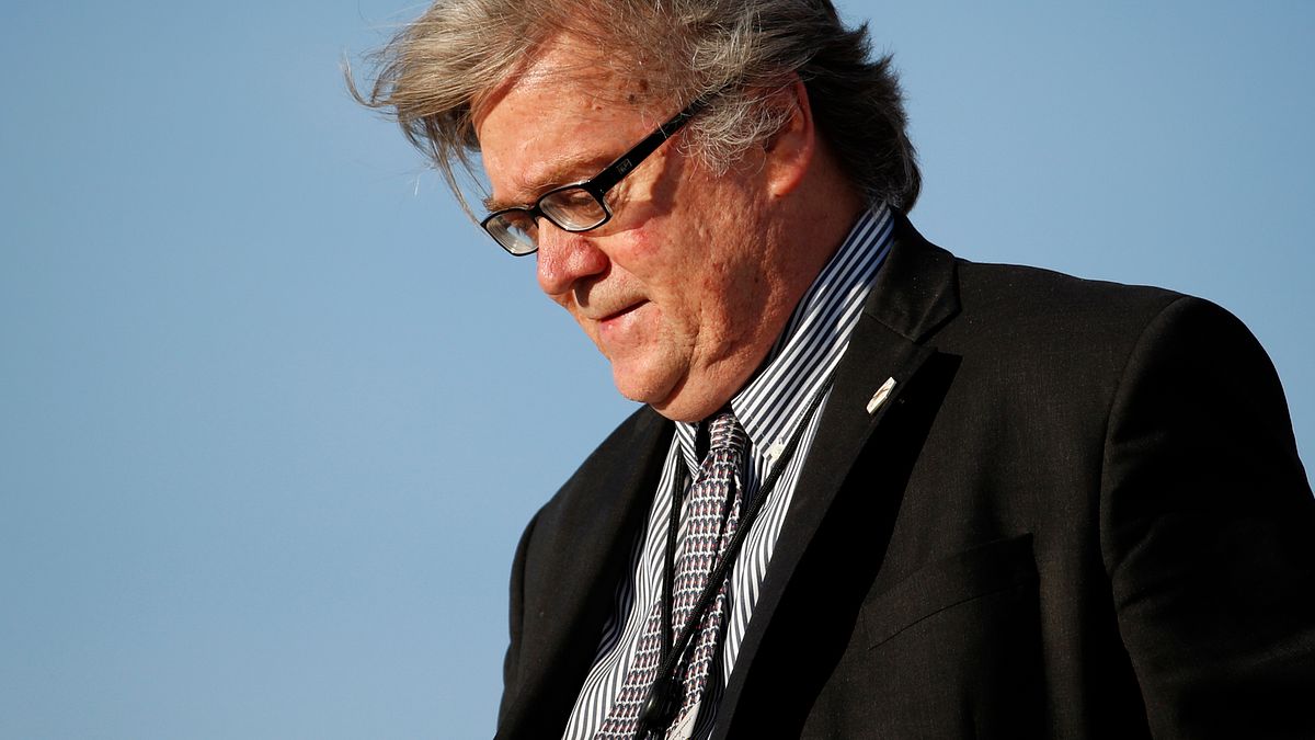 極右派白宮策略長巴農可能被逐出白宮(AP) 極右派白宮策略長巴農可能被逐出白宮(AP)