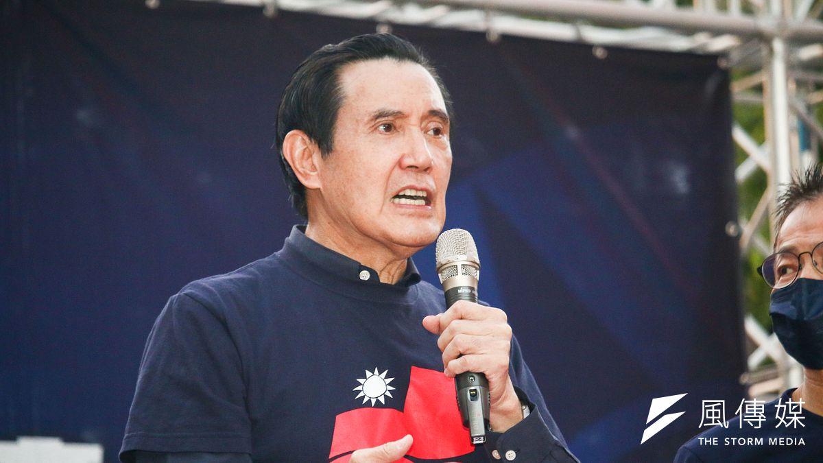 前總統馬英九投書媒體,却被作家蔡詩萍批評陷入「深藍語境」。(蔡親傑攝) 前總統馬英九投書媒體,却被作家蔡詩萍批評陷入「深藍語境」。(蔡親傑攝)