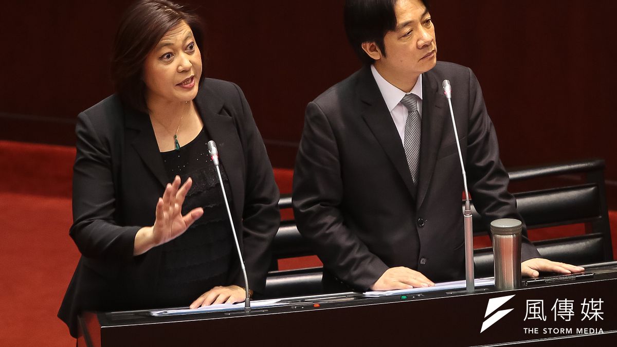 NCC主委詹婷怡、行政院長賴清德於立院備詢。(顏麟宇攝) NCC主委詹婷怡、行政院長賴清德於立院備詢。(顏麟宇攝)