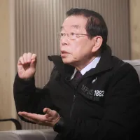 曾任行政院長的總統府資政謝長廷在風傳媒節目《下班瀚你聊》中表示,2026高雄選戰民進黨團結就有希望。(柯承惠攝) 曾任行政院長的總統府資政謝長廷在風傳媒節目《下班瀚你聊》中表示,2026高雄選戰民進黨團結就有希望。(柯承惠攝)