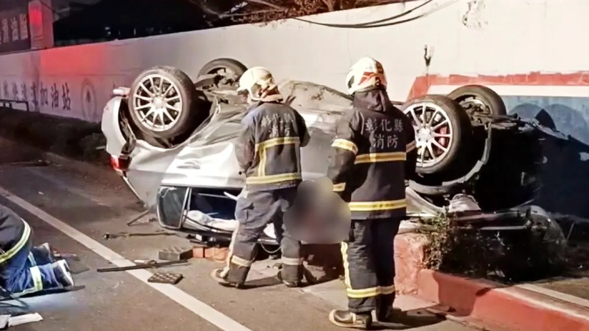 張男被救出後,已失去呼吸心跳,儘管警消也立即將他送醫搶救,但最終仍是宣告不治。(圖/翻攝自記者爆料網)