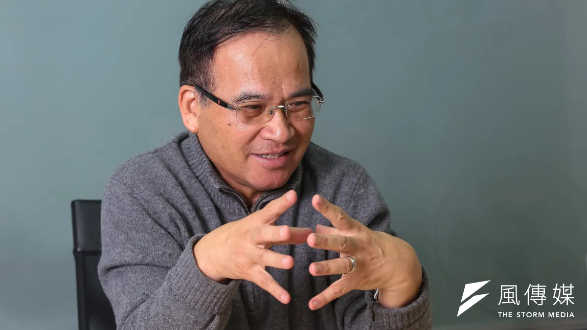 前台南縣長蘇煥智接受《風傳媒》專訪時,提出以「議題」為凝聚力的跨黨派「6都候選人連線」,就在眼前的2018年直轄市長選舉落實。(顏麟宇攝)