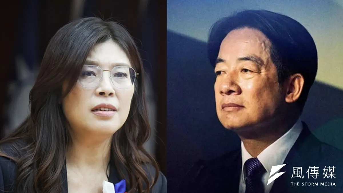 賴清德總統(右,時代雜誌網頁)和國民黨主席當選人鄭麗文(左,柯承惠攝)幾乎同時間被外媒「提點」。 賴清德總統(右,時代雜誌網頁)和國民黨主席當選人鄭麗文(左,柯承惠攝)幾乎同時間被外媒「提點」。