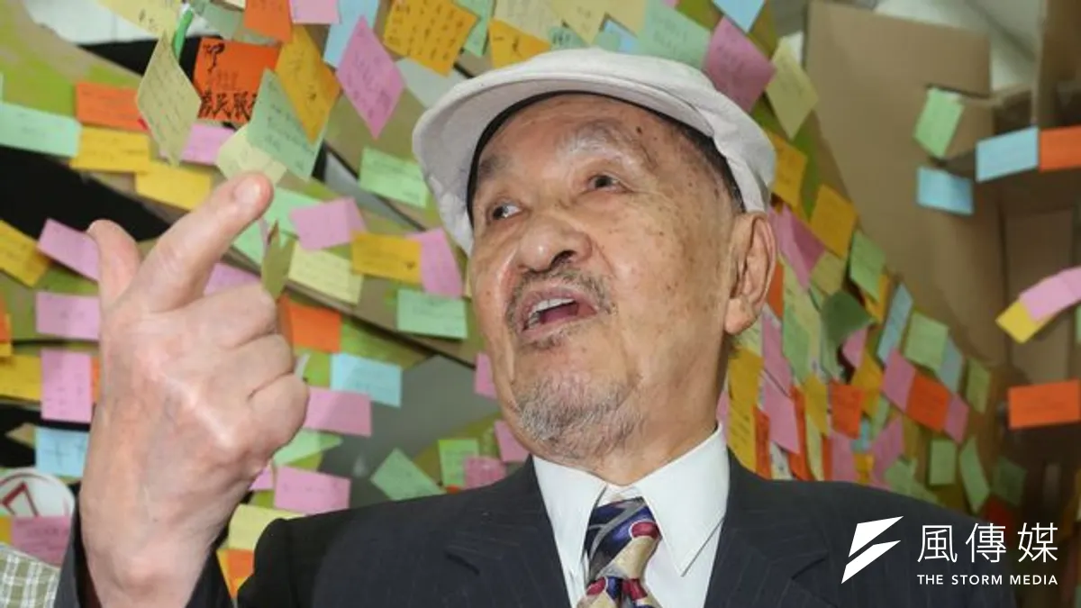 曾競選第一屆民選總統的彭明敏,29日現身柯文哲總部表達支持感謝。(余志偉攝) 曾競選第一屆民選總統的彭明敏,29日現身柯文哲總部表達支持感謝。(余志偉攝)