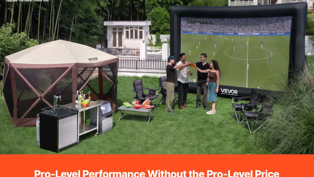 VEVOR Launches 'Upgrade Your Summer Outdoors' Campaign to Help Home Creators Build Better Outdoor Spaces This Summer