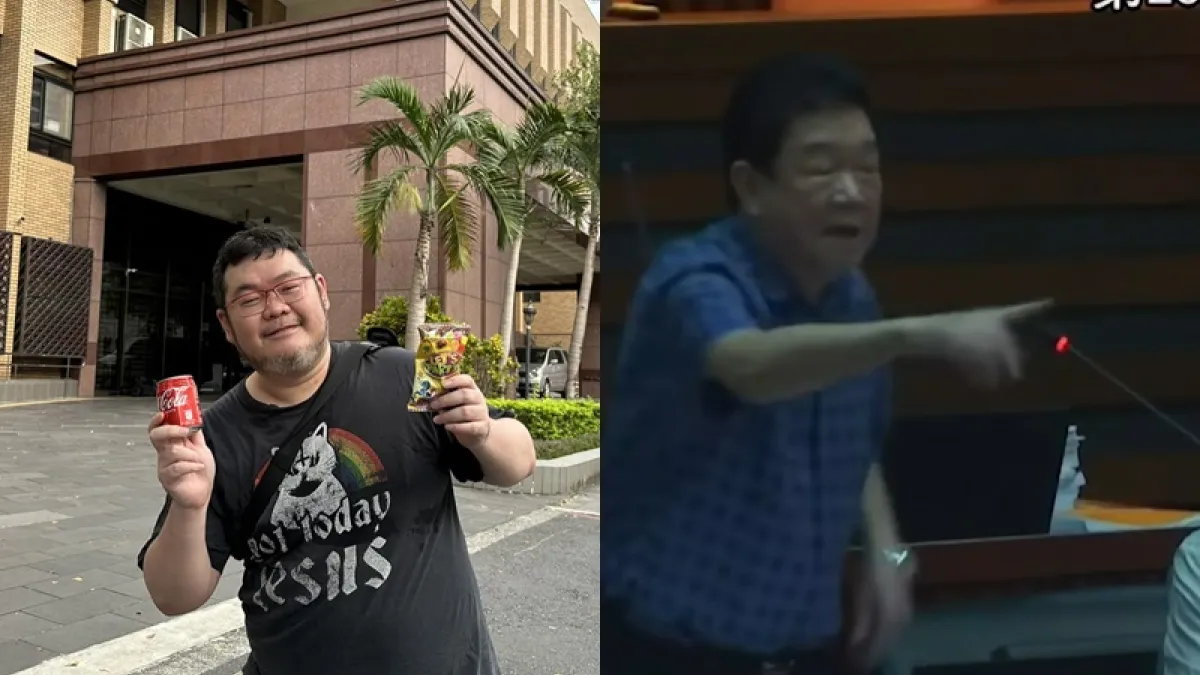 四叉貓爆料黃浴沂議員的黑歷史。(圖/翻攝自FB/四叉貓。劉宇(滾動)、林佩螢 冬山鄉縣議員)