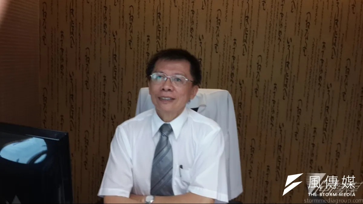 沈富雄20日上談話節目時爆料,馬英九曾屬意他接任監院院長。(吳典蓉攝)