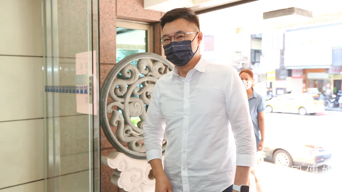 國民黨主席選舉25日舉行投票,這史上最年輕的國民黨主席江啟臣得票僅位居第3,未能連任。(資料照,顏麟宇攝)