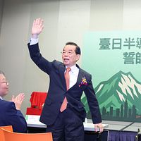 前駐日代表・謝長廷氏の著書、日本語版『台湾「駐日大使」秘話』が発売。(資料写真/顏麟宇撮影) 前駐日代表・謝長廷氏の著書、日本語版『台湾「駐日大使」秘話』が発売。(資料写真/顏麟宇撮影)