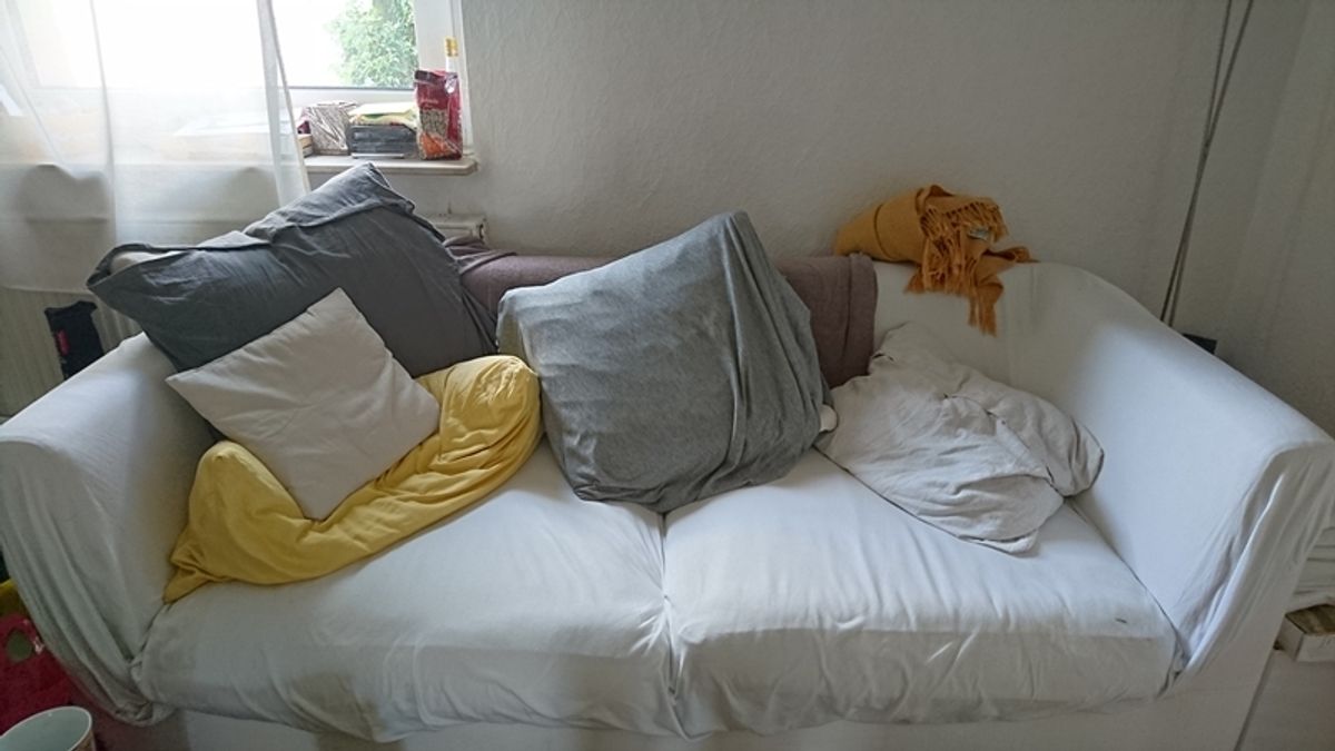 你試過沙發衝浪嗎?(圖/方芳提供) 你試過沙發衝浪嗎?(圖/方芳提供)