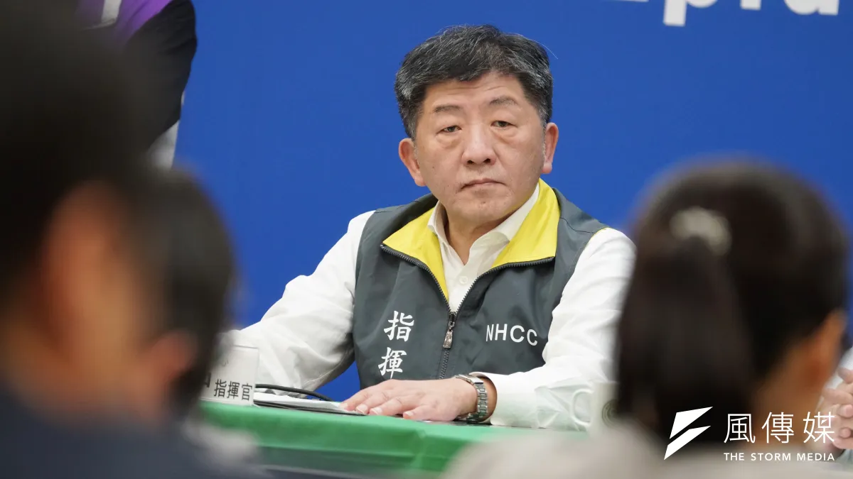 中央流行疫情指揮中心指揮官陳時中(見圖)受召集人張上淳兒子出國事件波及,負面聲量爆增,好感度也下滑。(資料照,盧逸峰攝)