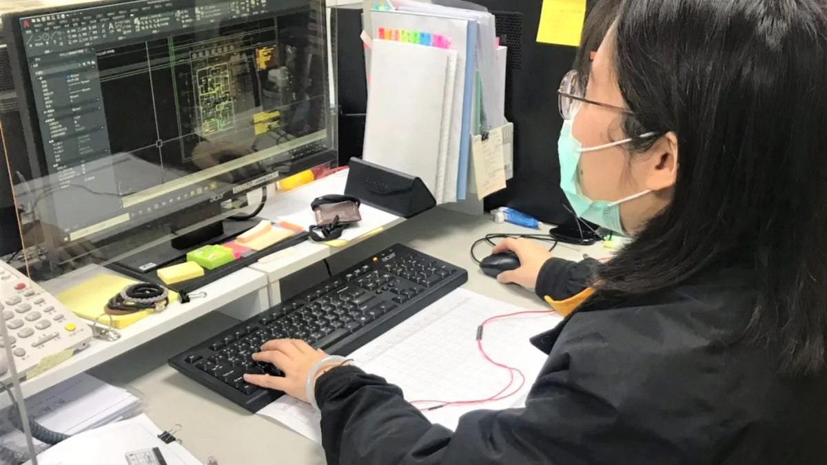 產業新尖兵計畫幫助雯莉培養專業職能 結訓後受僱知名建築公司,薪資提升3成。(圖/勞動力發展署北分署提供)