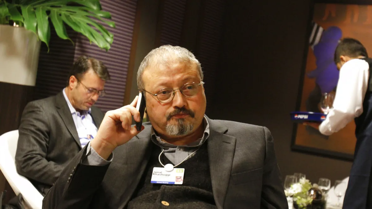沙烏地阿拉伯知名記者哈紹吉(Jamal Khashoggi)進入沙國駐伊斯坦堡領事館後離奇失蹤,哈紹吉未婚妻投書《華盛頓郵報》,希望川普查明真相。(AP)